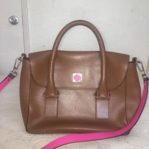 KATE SPADE BROWN SHOULDER BAG